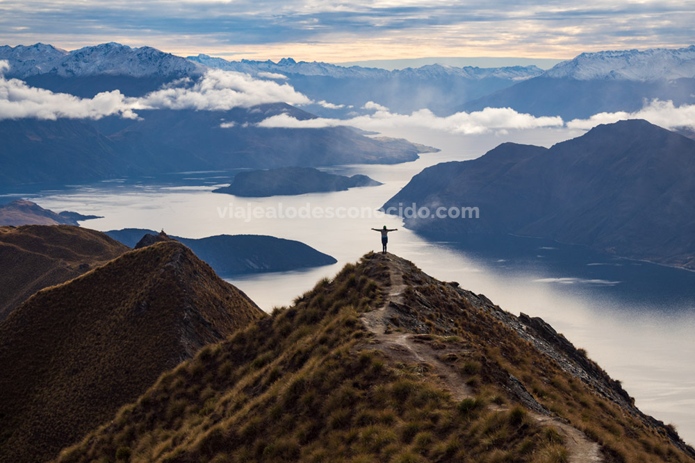 Roys Peak, trekkings Nueva Zelanda